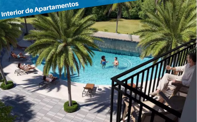 Apartamentos 1Hab Desde $59,000 en Punta Cana y Pagas el 10% en Tres Meses, Pagas $440mensual c/Fiduciaria, Bavaro  - Imagen 7