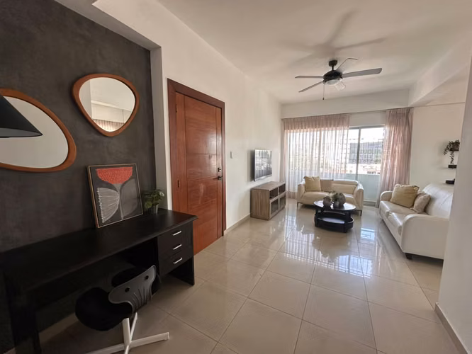 Vendo excelente Apartamento Amueblado, 2 Habitaciones, en Naco - Imagen 7