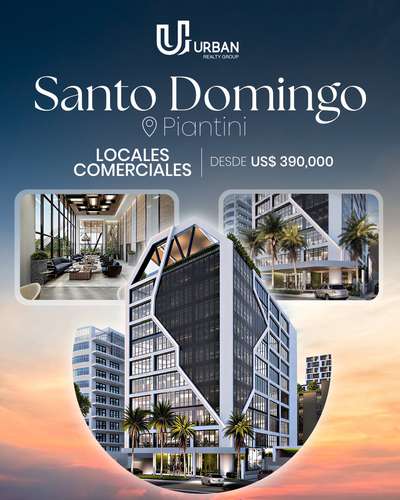 LOCALES COMERCIALES EN PIANTINI DESDE US$390,000