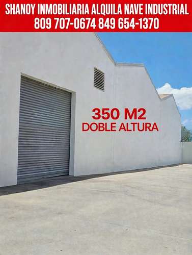 Alquilo Nave de 350 m2 en Zona Oriental