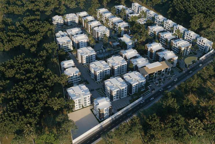  APARTAMENTOS 1 Habitaciones PRECIOS DESDE US$ 49,500  AV. ECOLOGICA – CIUDAD JUAN BOSH - Imagen 3