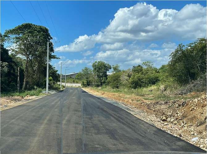 Vendo 10,367 Mts.2 KM. 18, Aut. DUARTE,  PARQUE INDUSTRIAL CAYACOA, a 200 Mts. Autopista, calle Asfaltada - Imagen 4