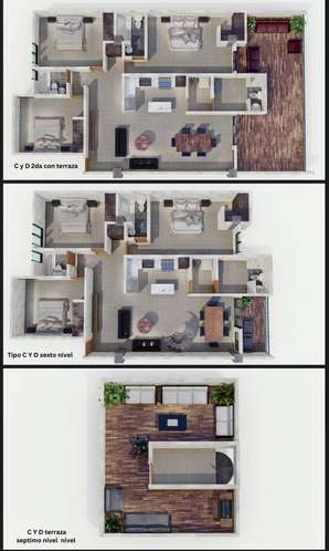 Apartamentos en venta en Prado Oriental, avenida ecológica - Imagen 3