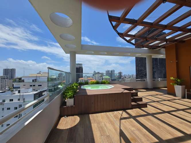 Hermoso Apartamento Amueblado, 1 Habitación, Jacuzzi, Gym, Piantini - Imagen 7