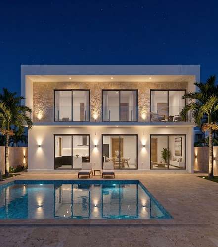  Exclusiva Villa en Venta en  Punta Cana 