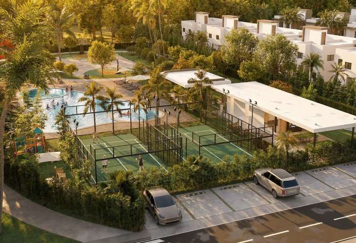 VILLAS TIPO TOWNHOUSE DE 3 HABITACIONES EN RESIDENCIAL BAVARO PUNTA CANA - Imagen 11