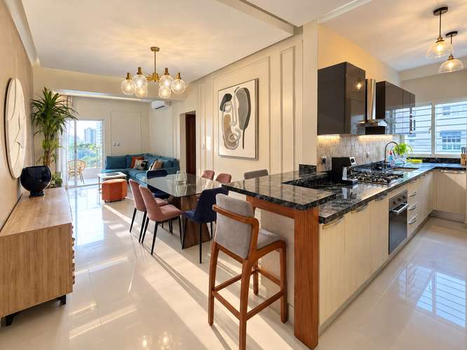 Se Alquila Apartamento Amueblado De 2 Habitaciones En Evaristo Morales - Imagen 4
