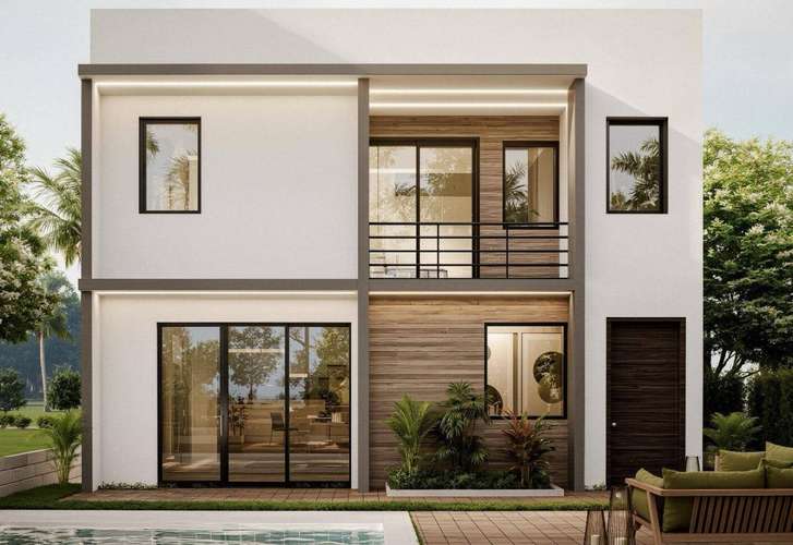 Venta de casa de 2 niveles con piscina en Prado Oriental, Autopista de San Isidro
