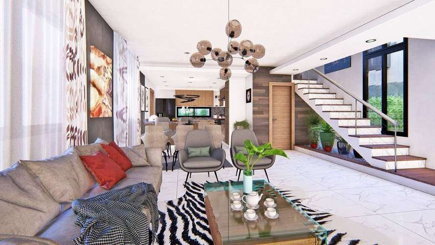 Venta de casa de 2 niveles en Brisa Oriental de 215 m2, Autopista San Isidro