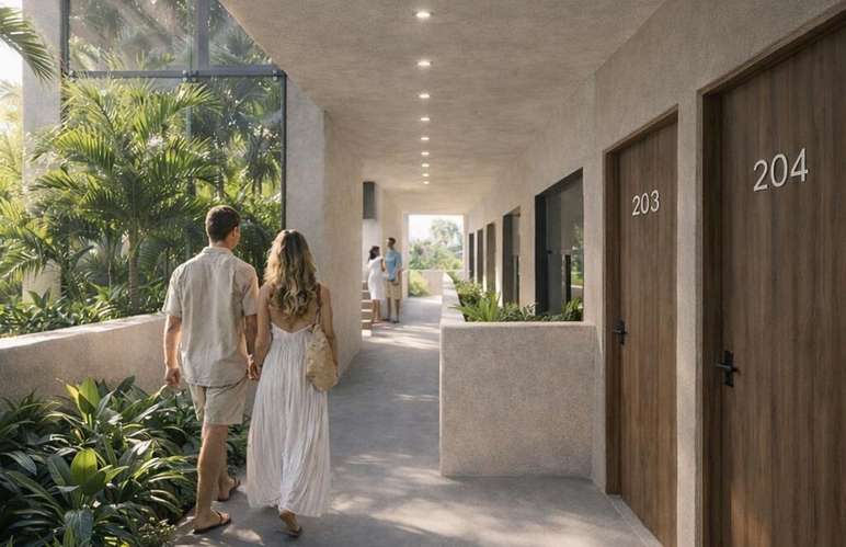 APARTAMENTOS DE 2 HABITACIONES EN RESIDENCIAL BAVARO PUNTA CANA - Imagen 4