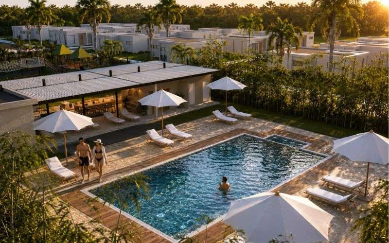 VILLAS DE 2 HABITACIONES EN BAVARO- PUNTA CANA - Imagen 2