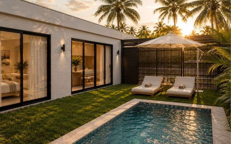 VILLAS DE 3 HABITACIONES Y PATIO EN PUNTA CANA - Imagen 3