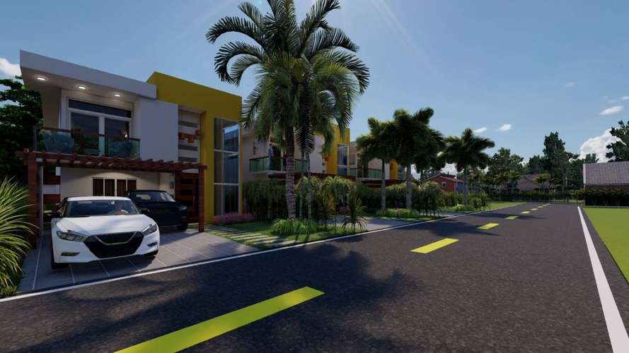 Venta de villa de 3 habitaciones con piscina y BBQ en Metro Country Club, Juan Dolio - Imagen 16