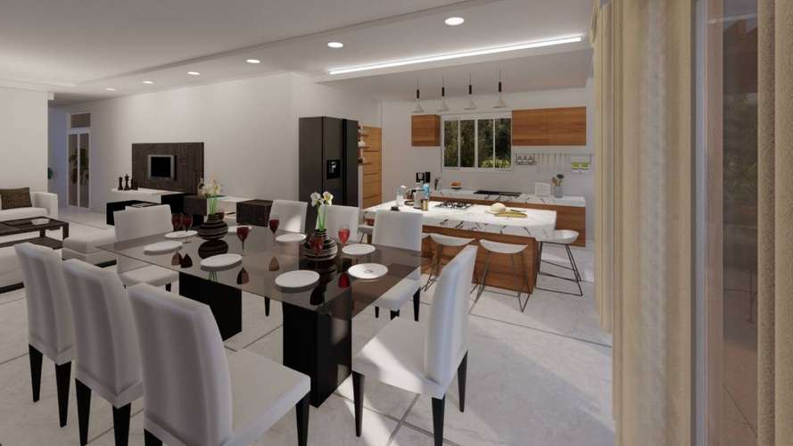 Venta de villa de 3 habitaciones con piscina y BBQ en Metro Country Club, Juan Dolio - Imagen 11