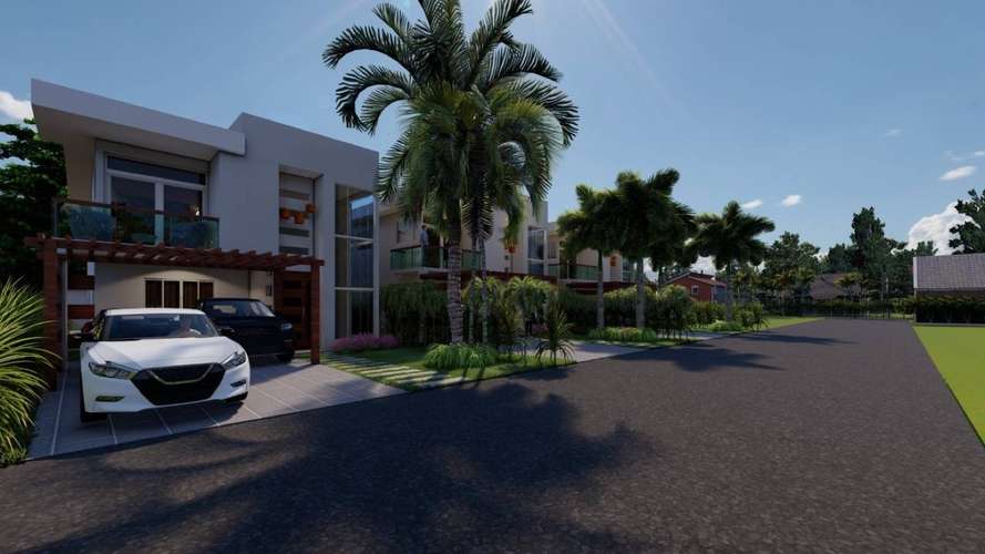 Venta de villa de 3 habitaciones con piscina y BBQ en Metro Country Club, Juan Dolio - Imagen 8