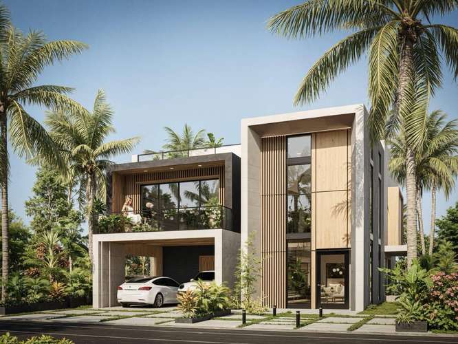 Venta de villa DH1 Luxury con piscina privada y rooftop en Playa Nueva Romana, La Romana - Imagen 6