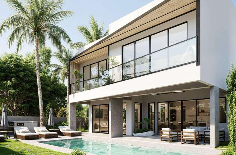 Venta de villa DH1 Luxury con piscina privada y rooftop en Playa Nueva Romana, La Romana - Imagen 12