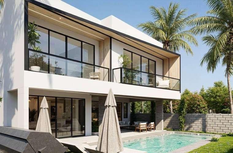 Venta de villa DH1 Luxury con piscina privada y rooftop en Playa Nueva Romana, La Romana