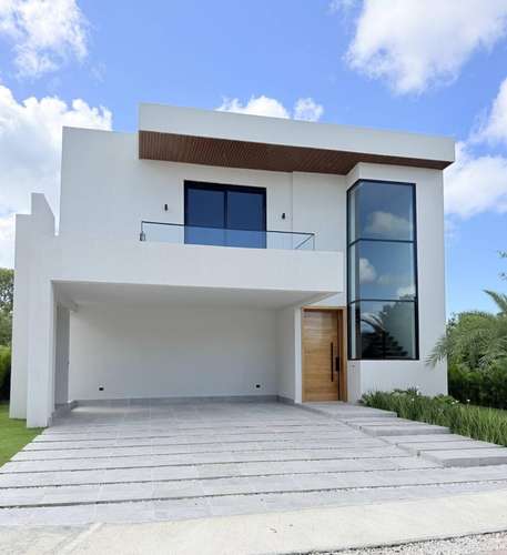 Venta de villa con piscina privada y vista al campo de golf en Playa Nueva Romana - Imagen 2