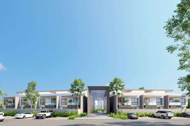 Venta de townhouse dúplex de lujo frente al campo de golf en Playa Nueva Romana - Imagen 3