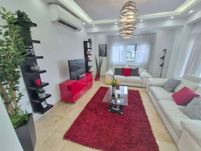 Apartamento en alquiler Piantini, 3 hab amueblado