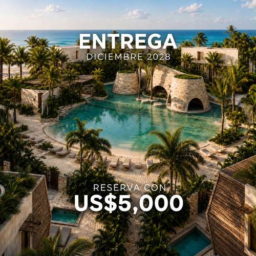 APARTAMENTOS Y VILLAS FRENTE AL MAR EN LAS TERRENAS, SAMANA   
