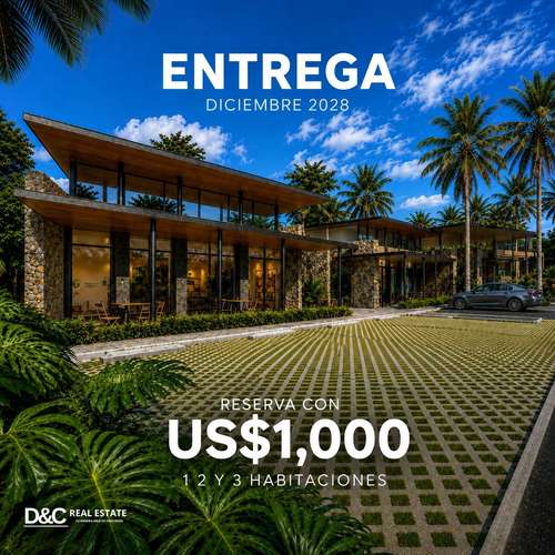 Apartamentos de venta en puerto plata con club de playa   Garden at Puerto plata 