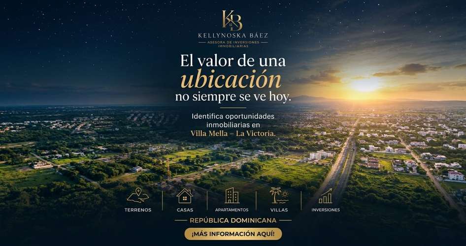 Donde otros ven terrenos, tú puedes ver tu próxima inversión.