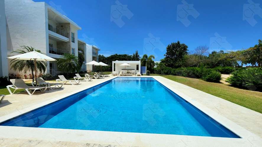 Apartamento amueblado en Playa Nueva Romana, 3er piso, 2 habitaciones