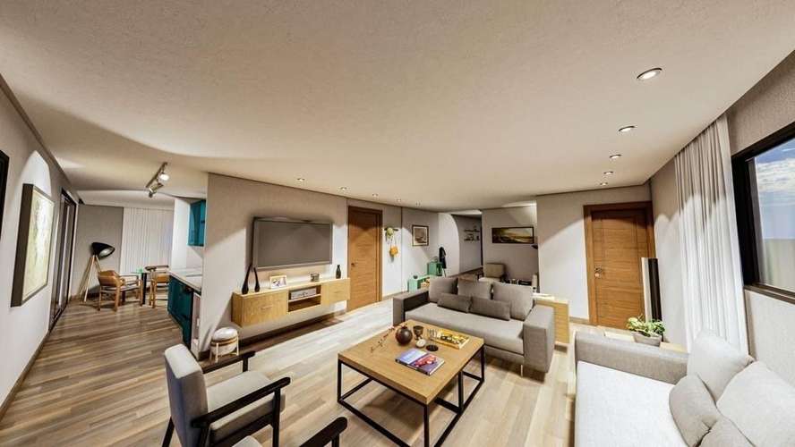 2do nivel Residencial Arboleda - apto 201