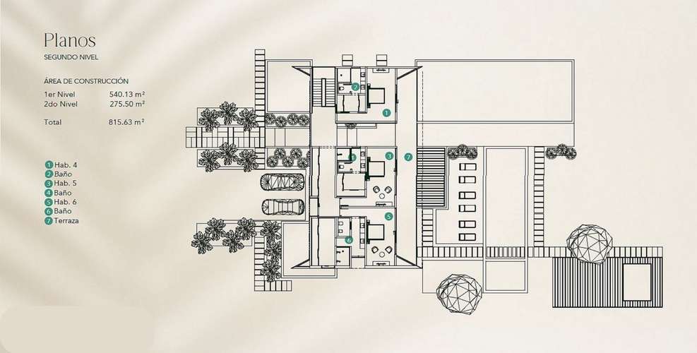 Villa de 6 habitaciones en Cap Cana frente al campo de golf - Imagen 6
