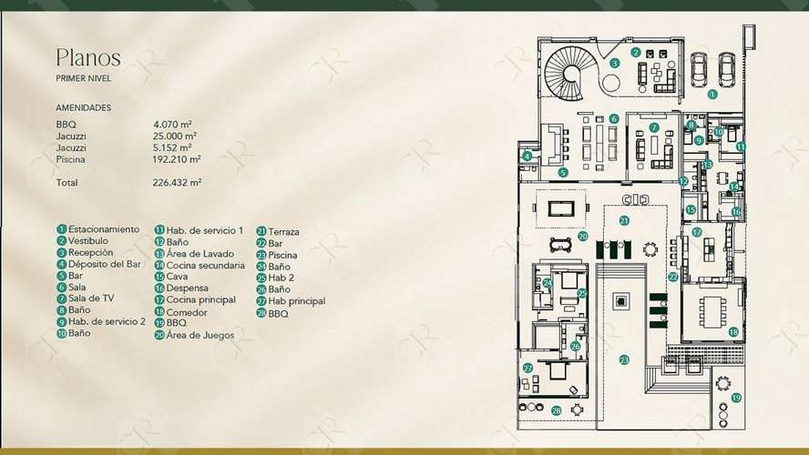 Villa de 10 habitaciones en Cap Cana frente al campo de golf - Imagen 7