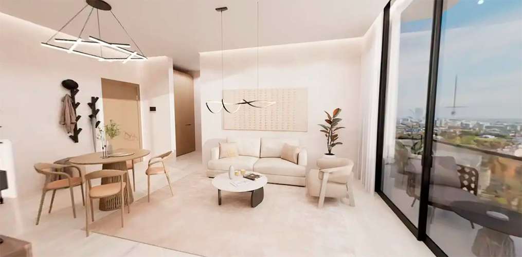 Venta Apartamento de 91 mts2 en construcción de 2 hab, 2 Baños en Bella Vista, Santo Domingo, con lujo y confort. - Imagen 3