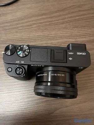Sony A6400 4K + lente 16-50mm + bolso y cargador