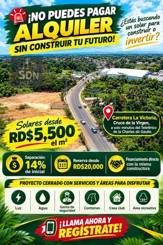 Super Feria de Solares con título en Santo Domingo Norte 