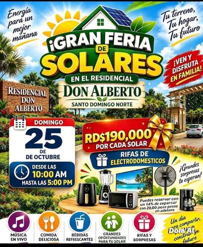 Super Feria de Solares con título en Santo Domingo Norte  - Imagen 6