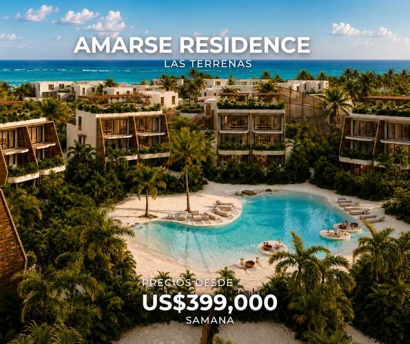APARTAMENTOS Y VILLAS FRENTE AL MAR, LAS TERRENAS SAMANA 