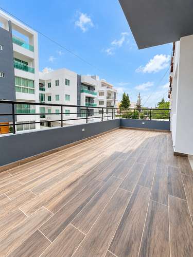 Se renta apartamento de 3 habitaciones con terraza privada a estrenar en Buenos Aires del Mirador