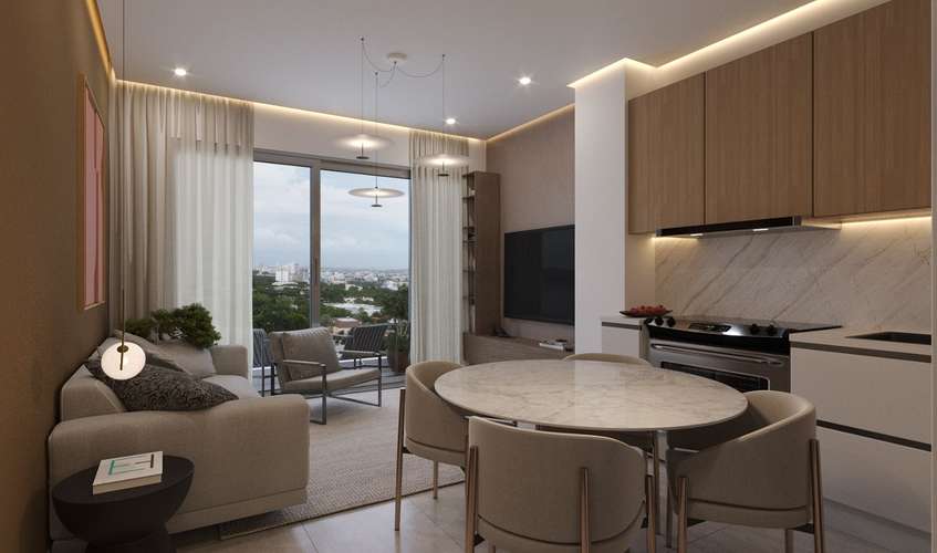 Vista Attico, apartamentos de 1, 2 y 3 habitaciones en Bella Vista, Santo Domingo - Imagen 14