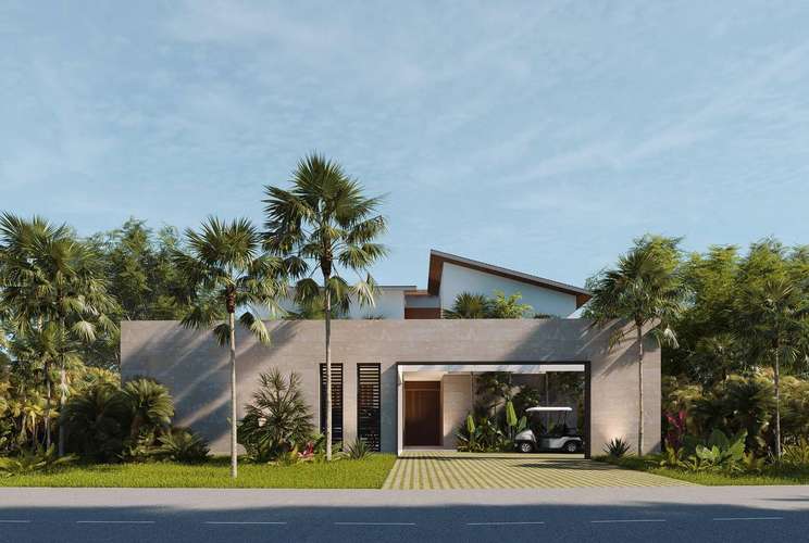 LUJOSA VILLA CON VISTA AL CAMPO DE GOLF EN VENTA EN LA ESTANCIA GOLF & COUNTRY CLUB, LA ROMANA
