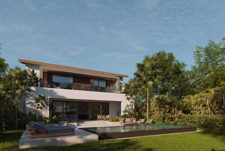 LUJOSA VILLA CON VISTA AL CAMPO DE GOLF EN VENTA EN LA ESTANCIA GOLF & COUNTRY CLUB, LA ROMANA