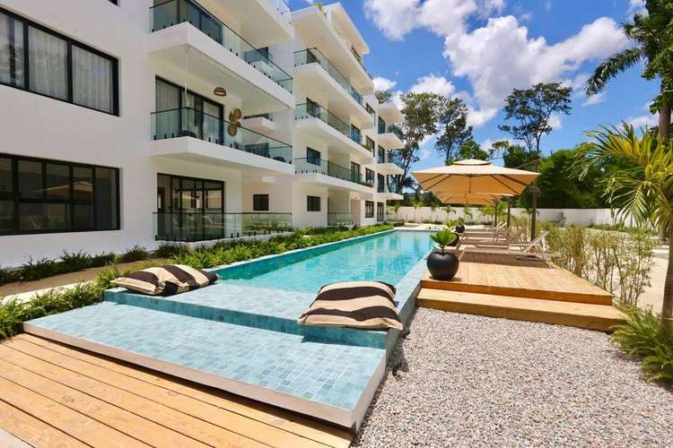 Apartamentos con Piscina en Residencial Cerrado Cerca de Playa Punta Popy, Las Terrenas, Samaná