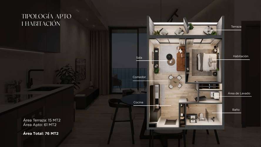 Proyecto de Apartamentos en Zona Universitaria - Imagen 8