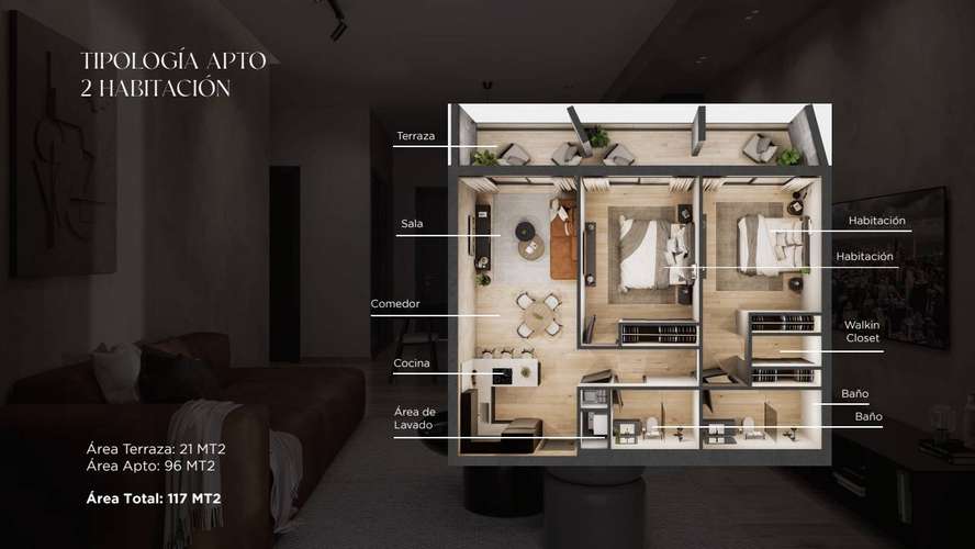 Proyecto de Apartamentos en Zona Universitaria - Imagen 6