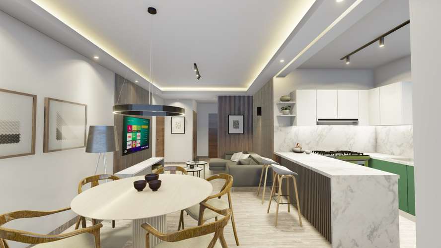 Venta de Apartamento En Construcción de 2 Habitaciones en Bella Vista | 85 m² | 2.5 Baños | 1 Parqueo | Entrega Dic 2026 - Imagen 3