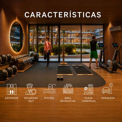 PROYECTO DE APARTAMENTOS EN PLANO , FRENTE AL MAR EN EL MALECÓN DE PUERTO PLATA - Imagen 9