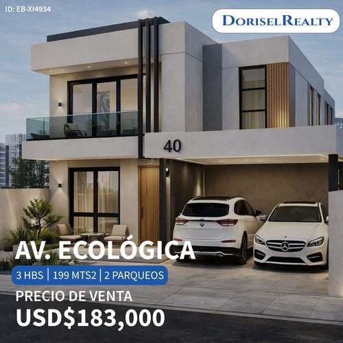 VENTA DE HERMOSA CASA EN CONSTRUCCION EN LA AV. ECOLOGICA - CIUDAD JARDIN