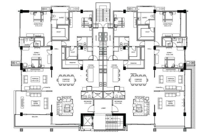 Apartamento de lujo en Rincon Largo, Santiago - Imagen 10