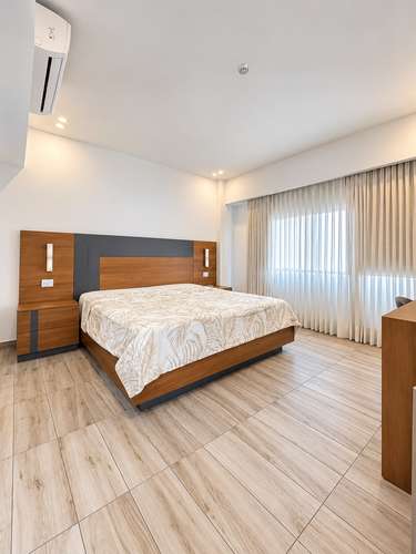 Se renta amplio apartamento amueblado de 1 habitación en torre exclusiva de concepto moderno en Piantini - Imagen 8