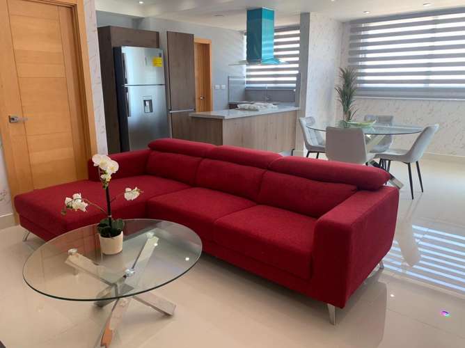 Se renta apartamento amueblado de 2 habitaciones con vista al mar en la Esperilla. - Imagen 4